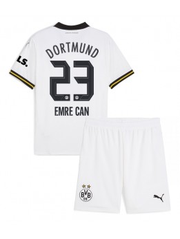 Borussia Dortmund Emre Can #23 Ausweichtrikot für Kinder 2024-25 Kurzarm (+ Kurze Hosen)